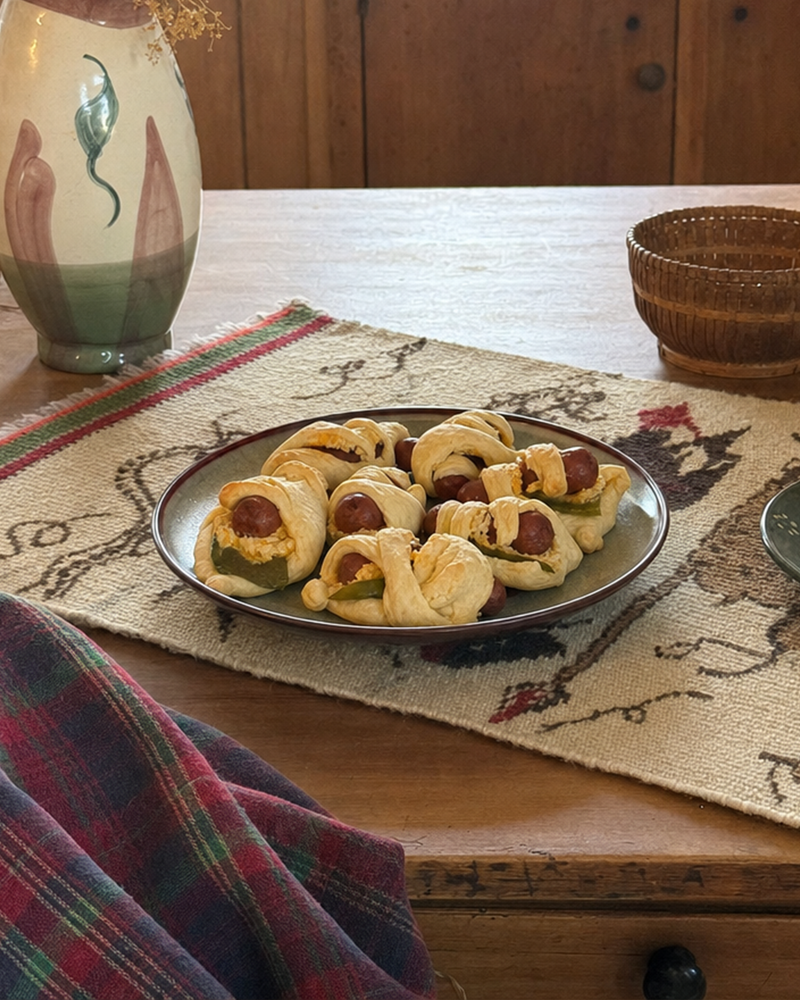 Green Chile Pigs in a Blanket