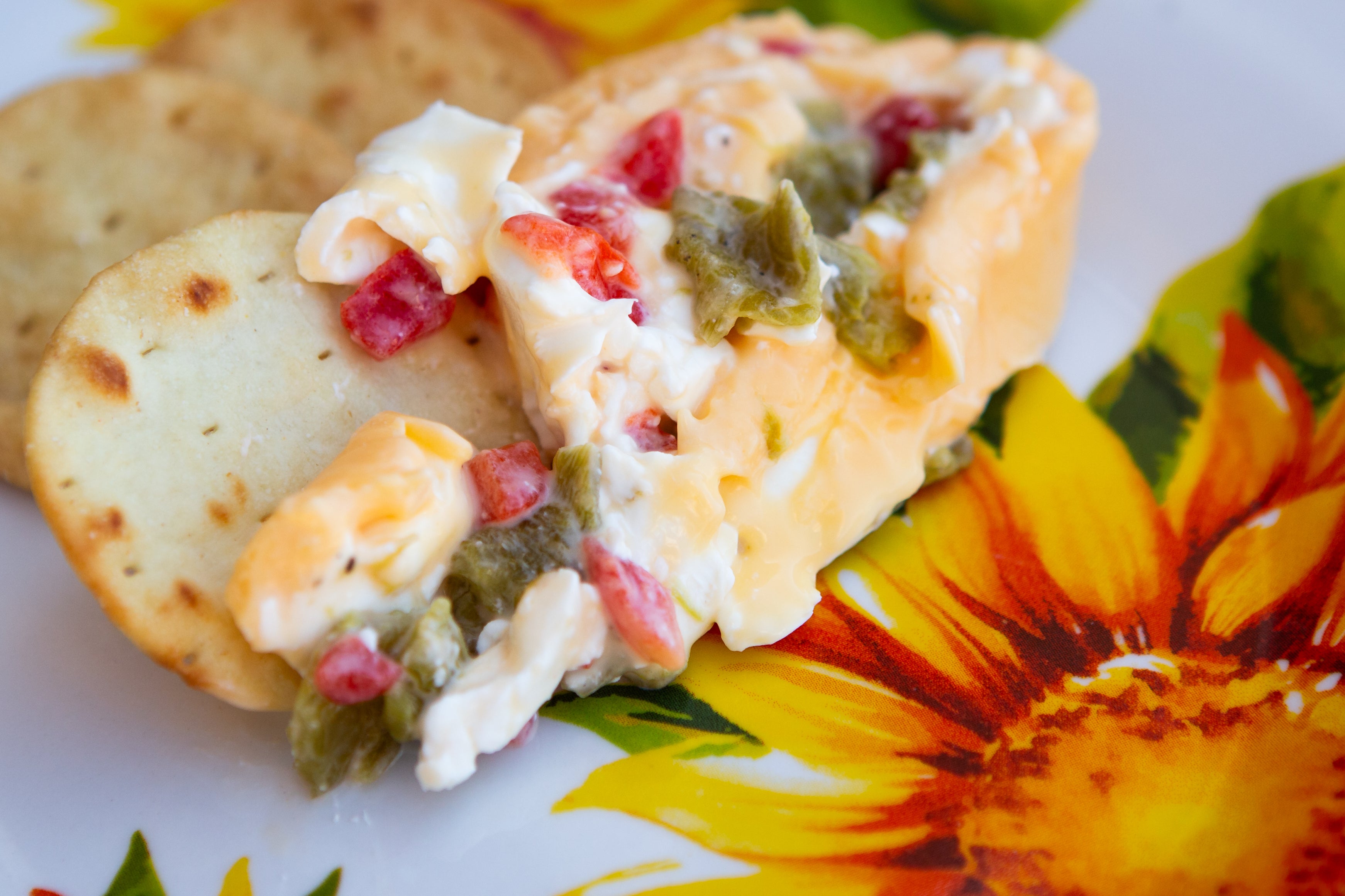 Green Chile Cheese Log