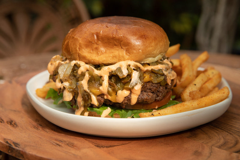 Hatch Green Chile Burger