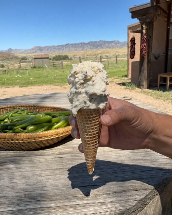 Hatch Green Chile Ice Cream