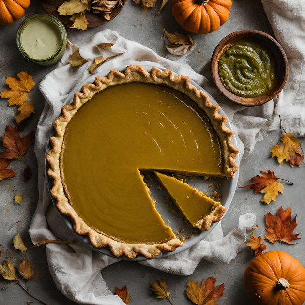 Green Chile Pumpkin Pie The Hatch Chile Store