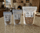 Pecan pieces in 4, 8, and 16 oz resealable bags on granite counter
