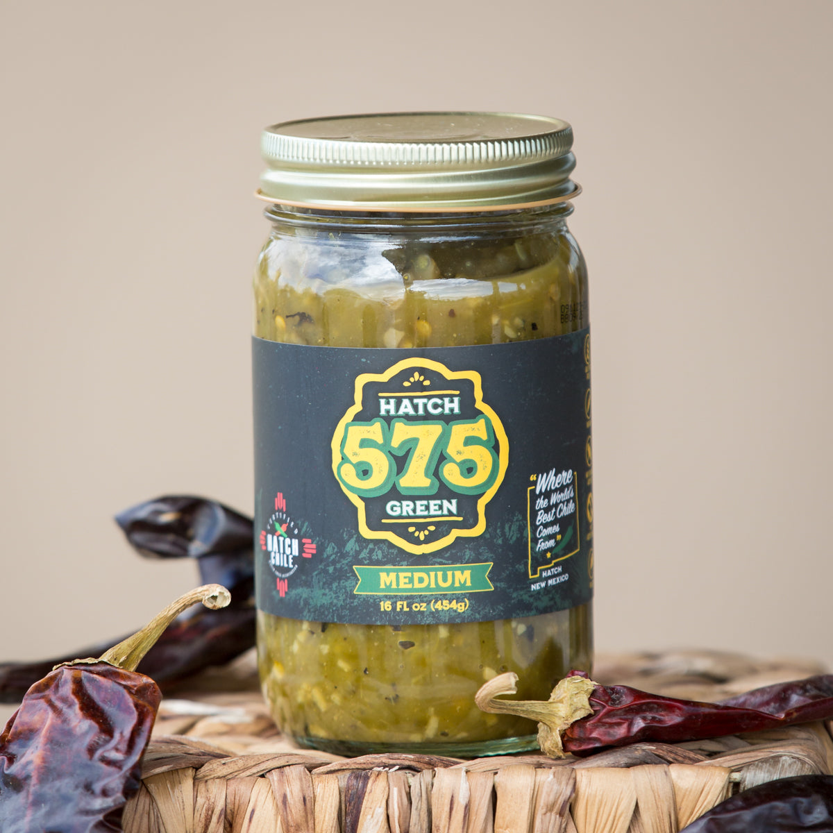 575 Hatch Green Chile Sauce - Hatch Green Chile