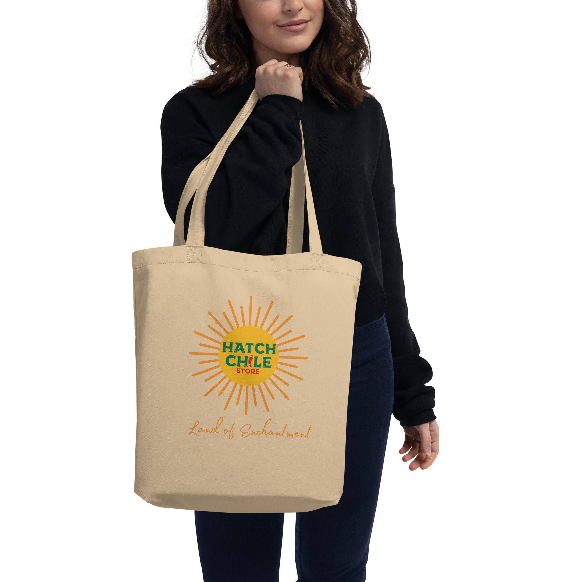 Pink Land of Enchantment Tote Bag - Hatch Green Chile Store