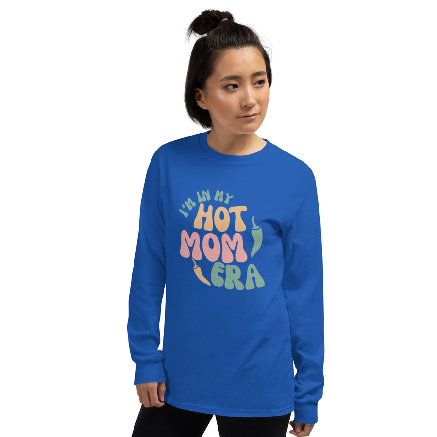 Era Long Sleeve Shirt — men's long sleeve shirt in royal, front left view