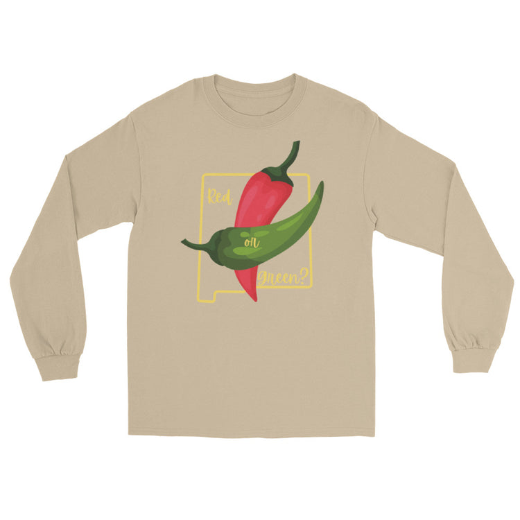 Begie State Question Long Sleeve Shirt - Hatch Green Chile Store