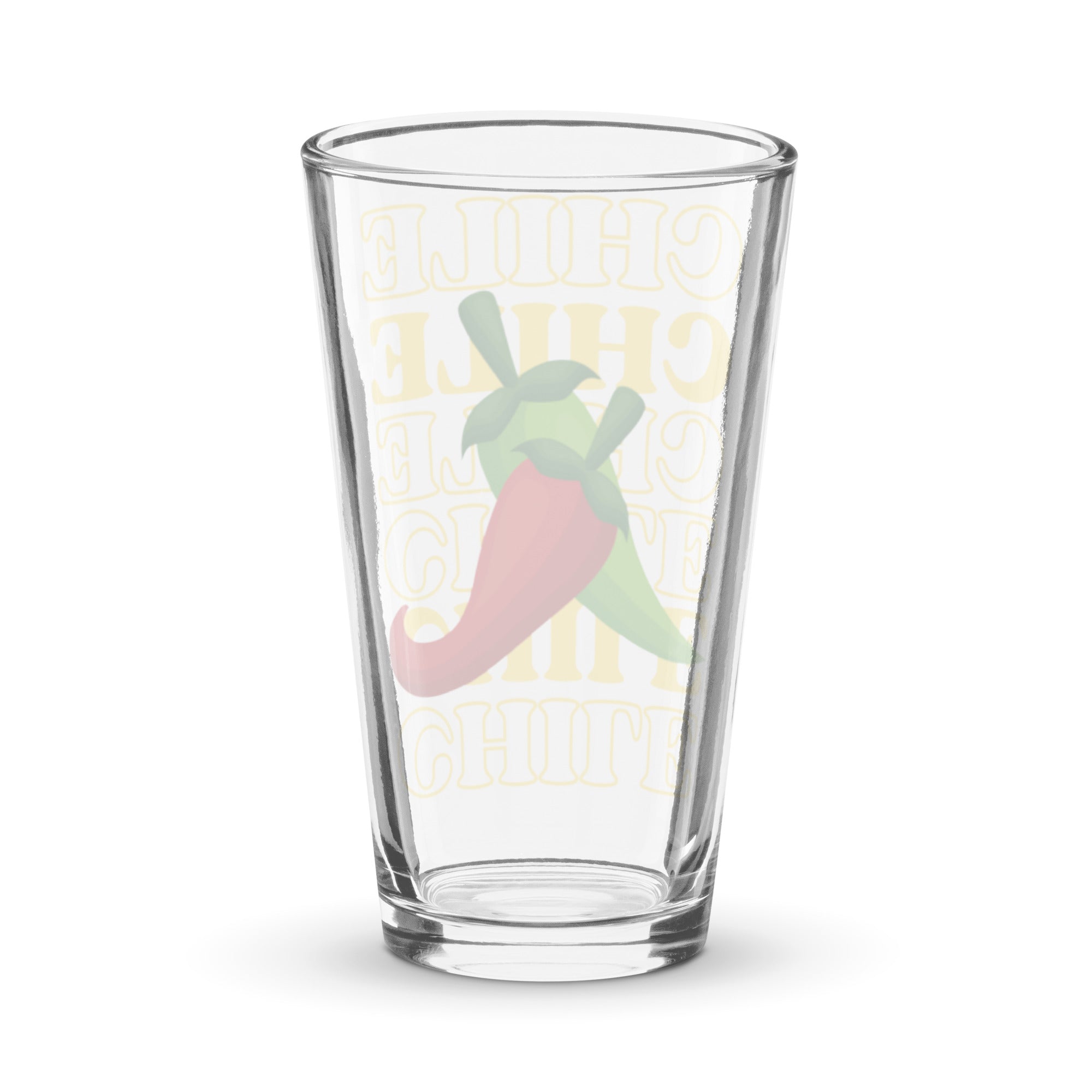 Red & Green Chile Glass - Hatch Green Chile Store