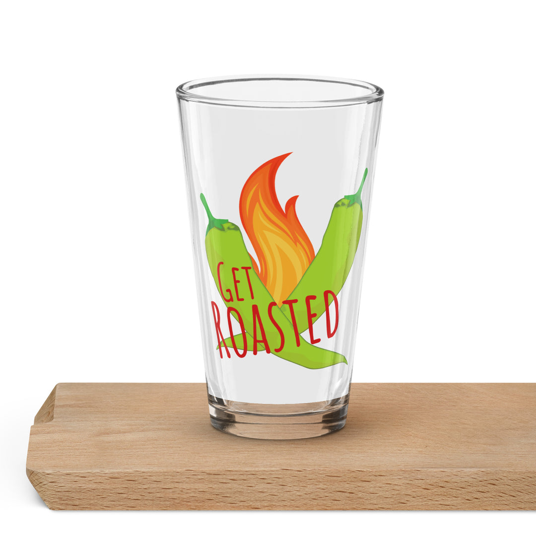 Get Roasted Pint Glass - Hatch Green Chile Store
