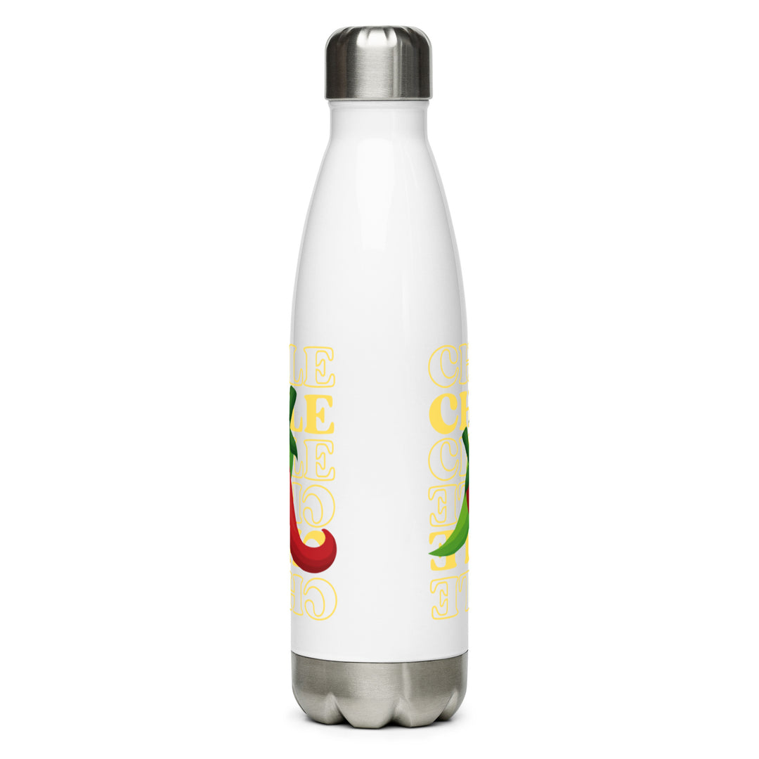 White Red & Green Water Bottle - Hatch Green Chile Store