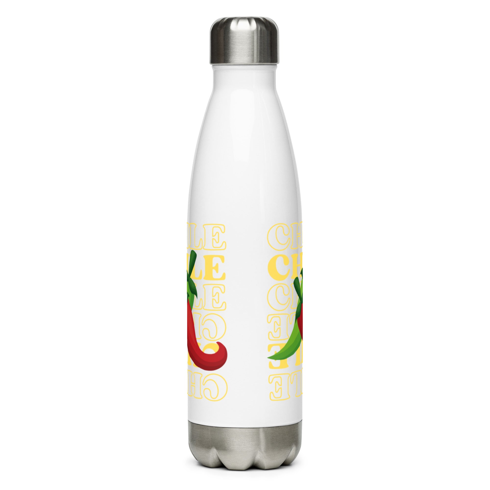 White Red & Green Water Bottle - Hatch Green Chile Store