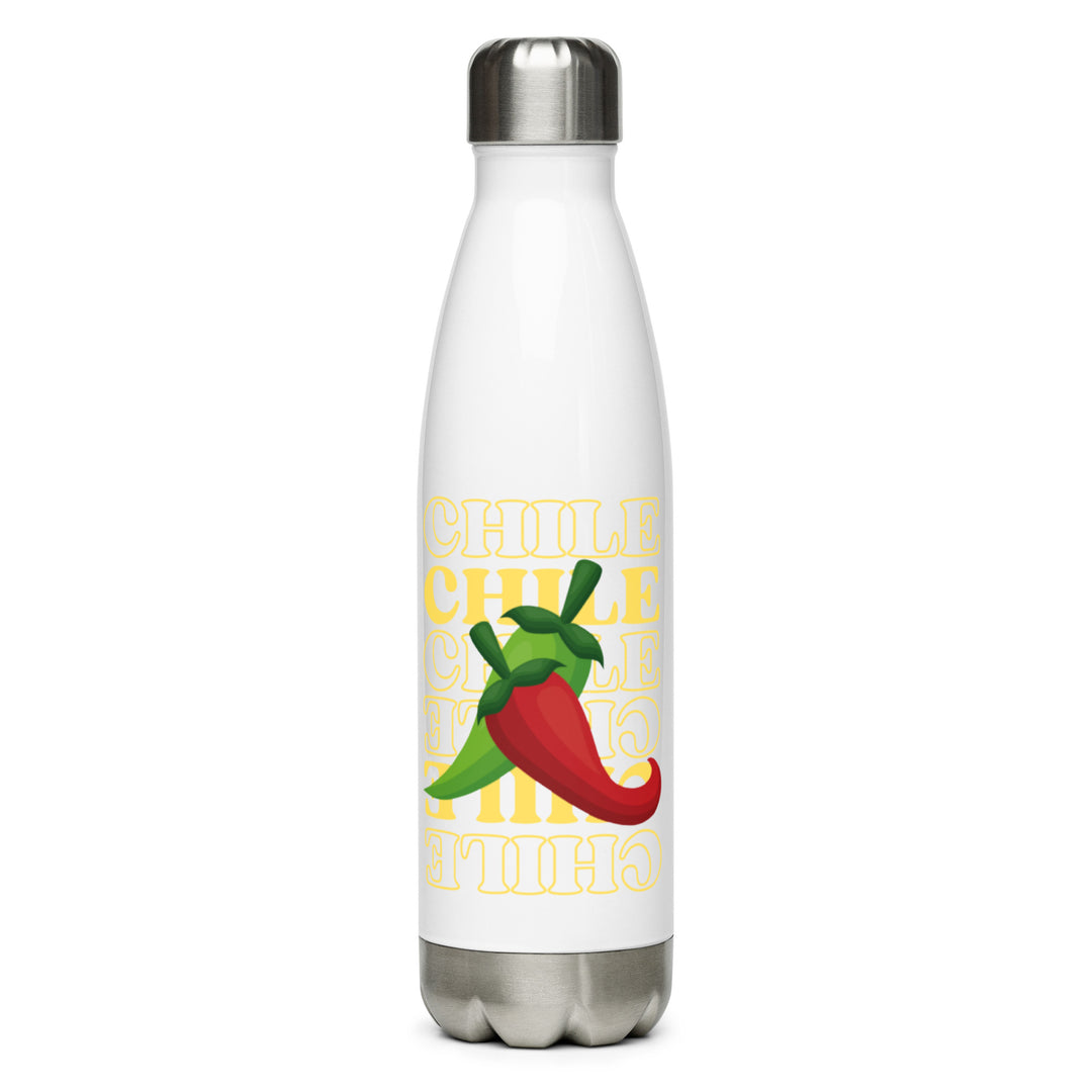 White Red & Green Water Bottle - Hatch Green Chile Store