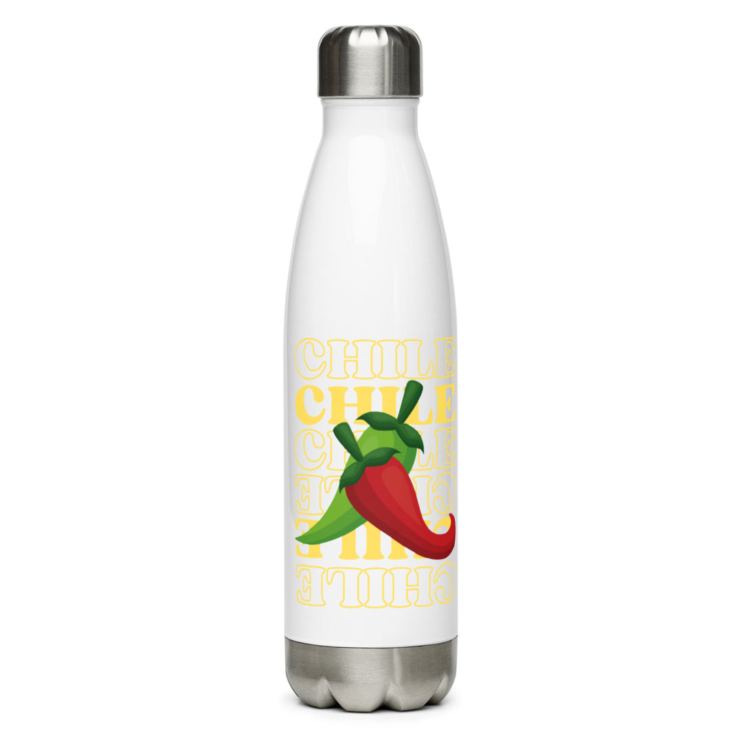 White Red & Green Water Bottle - Hatch Green Chile Store
