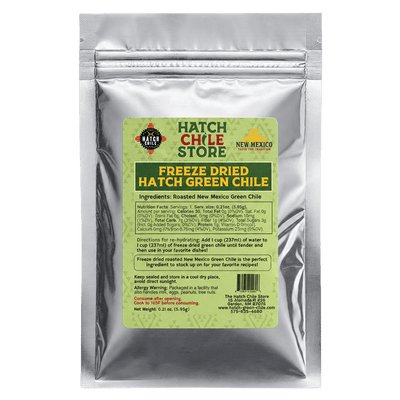 Freeze Dried Chopped Hatch Green Chile