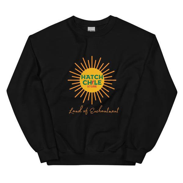 Black Land of Enchantment Sweatshirt - Hatch Green Chile Store