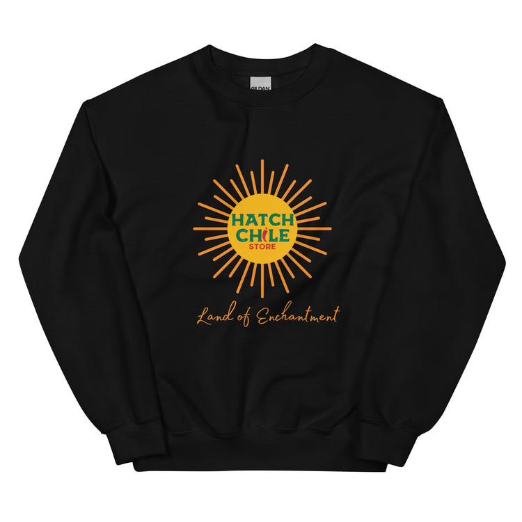 Black Land of Enchantment Sweatshirt - Hatch Green Chile Store