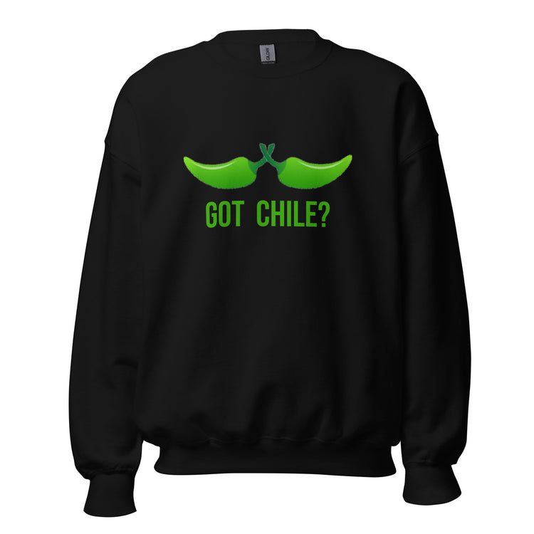 Black Unisex Got Chile? Sweatshirt - Hatch Green Chile Store
