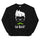Black Unisex Crew Neck Sweatshirt