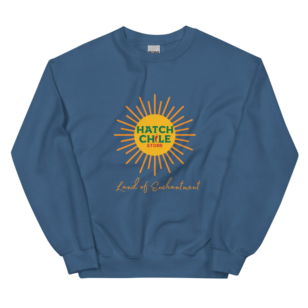 Blue Land of Enchantment Sweatshirt - Hatch Green Chile Store