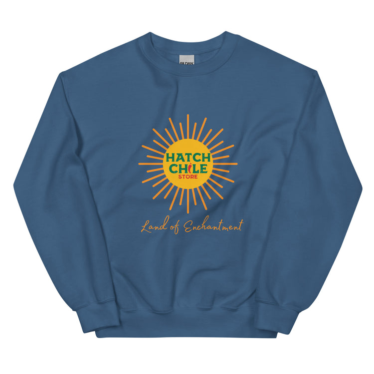 Blue Land of Enchantment Sweatshirt - Hatch Green Chile Store