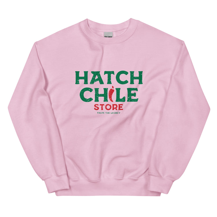 Pink Hatch Chile Store Sweatshirt - Hatch Green Chile Store