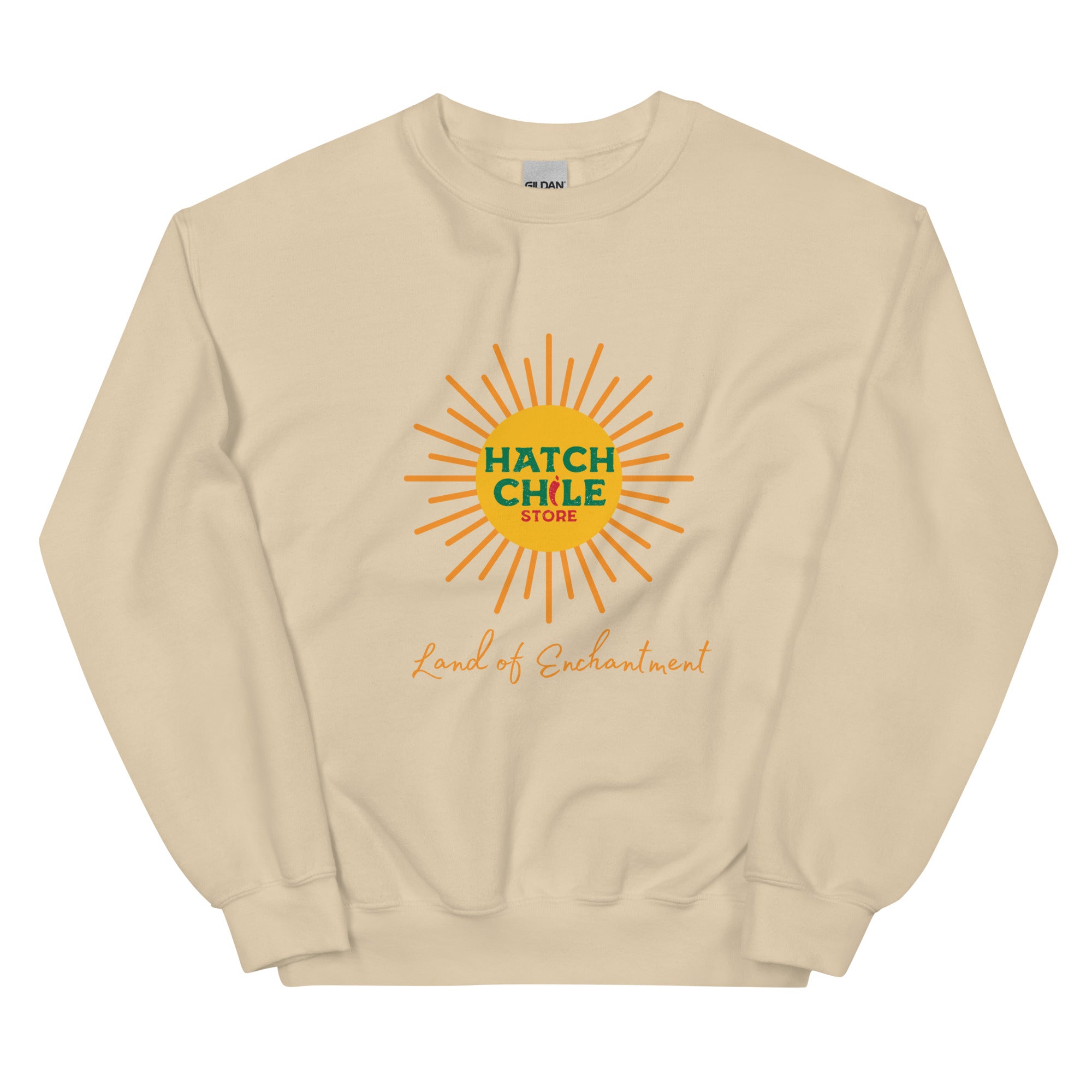 Begie Land of Enchantment Sweatshirt - Hatch Green Chile Store