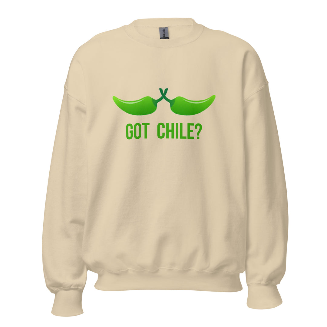 Beige Unisex Got Chile? Sweatshirt - Hatch Green Chile Store