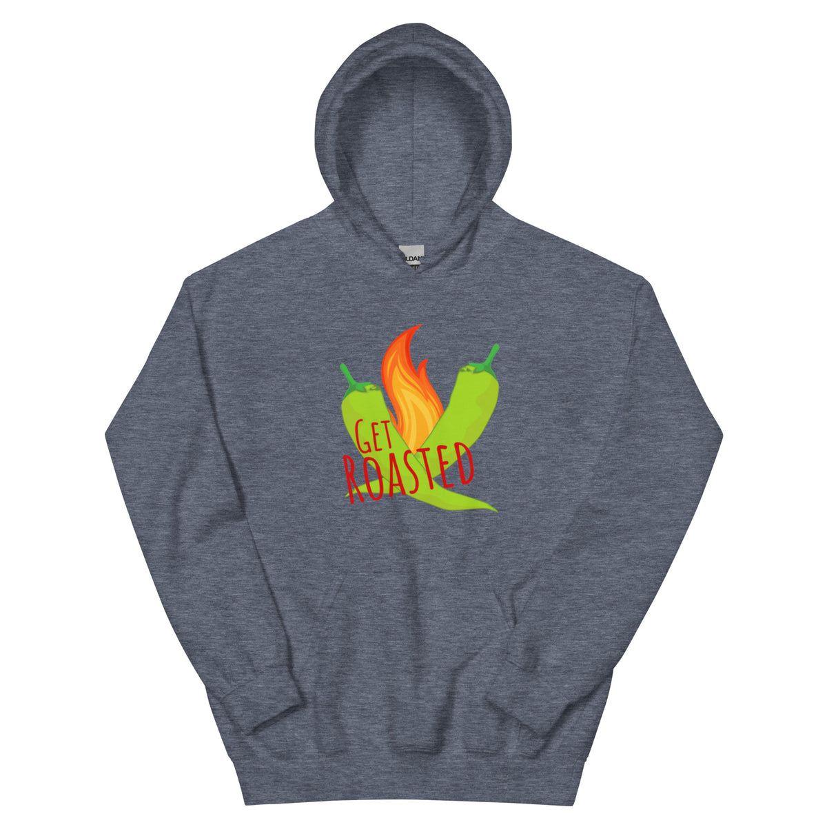 Dark Grey Get Roasted Hoodie