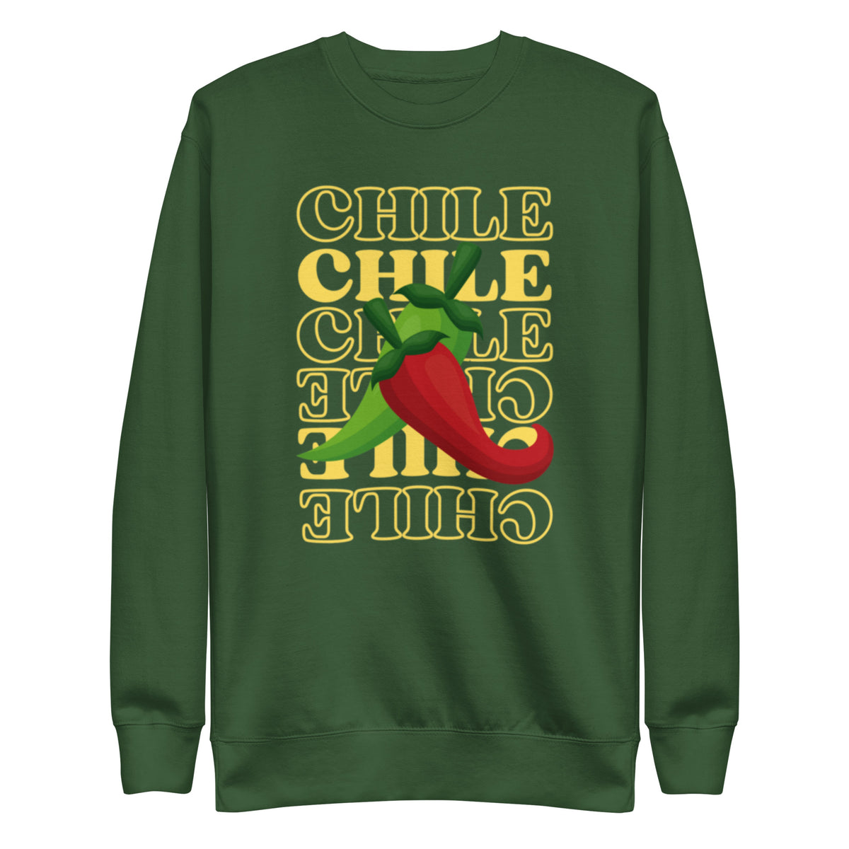 Green - Red & Green Sweatshirt