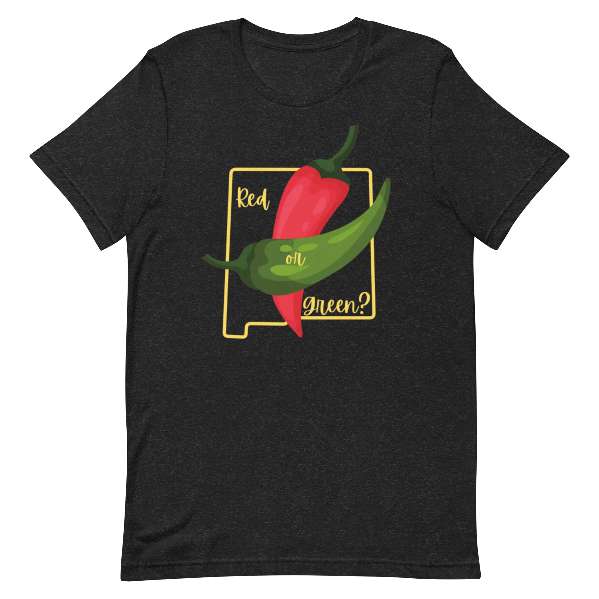 Black State Question Shirt - Hatch Green Chile Store
