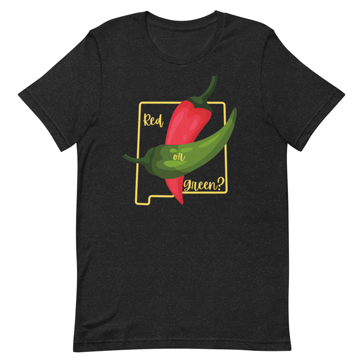 Black State Question Shirt - Hatch Green Chile Store