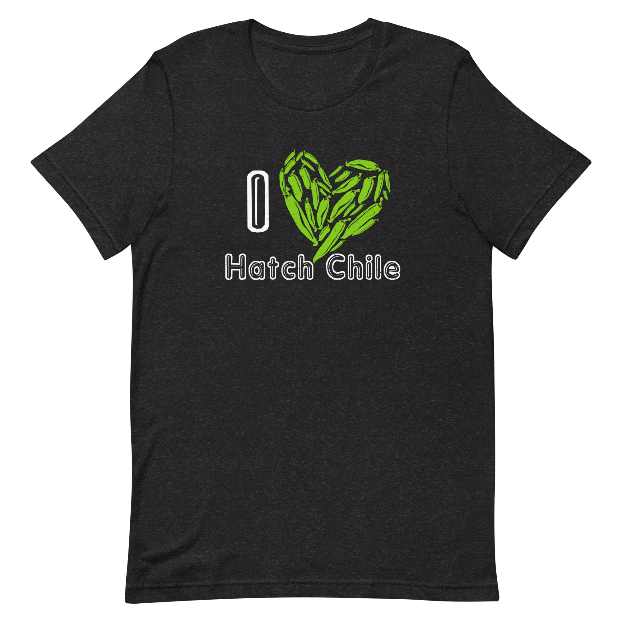 Black I Love Hatch Chile Shirt - Hatch Green Chile
