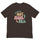 Era Shirt — unisex t-shirt in brown, front view