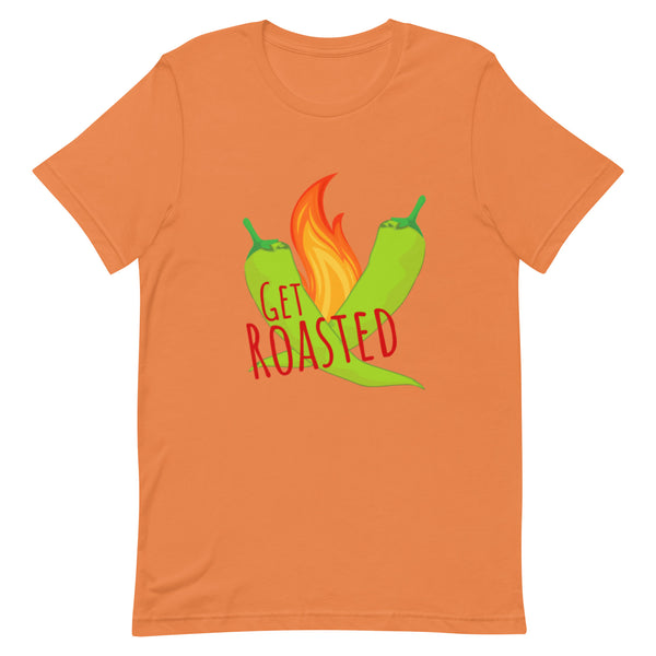 Orange Get Roasted Shirt - Hatch Green Chile Store