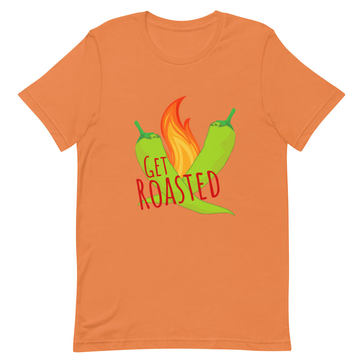 Orange Get Roasted Shirt - Hatch Green Chile Store