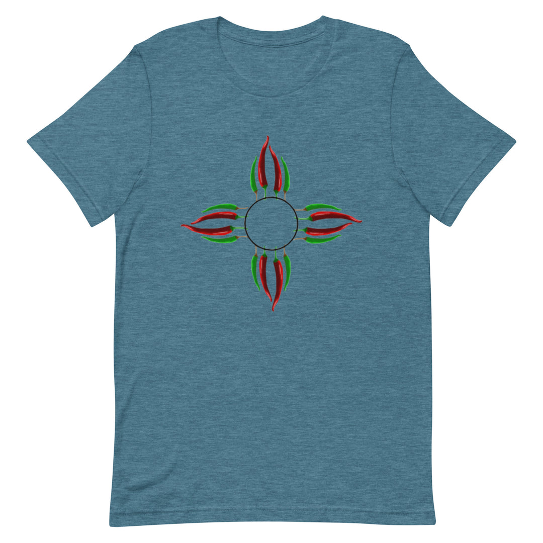 Chile Zia Shirt - Blue - Hatch Green Chile Store