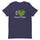 I Love Hatch Chile Shirt — unisex t-shirt in heather midnight navy, front view