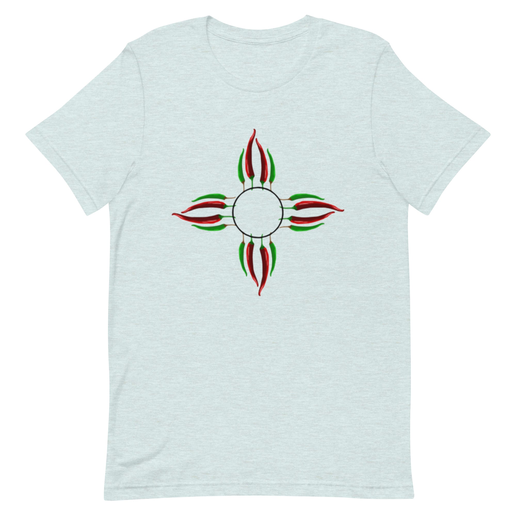 Chile Zia Shirt - White - Hatch Green Chile Store