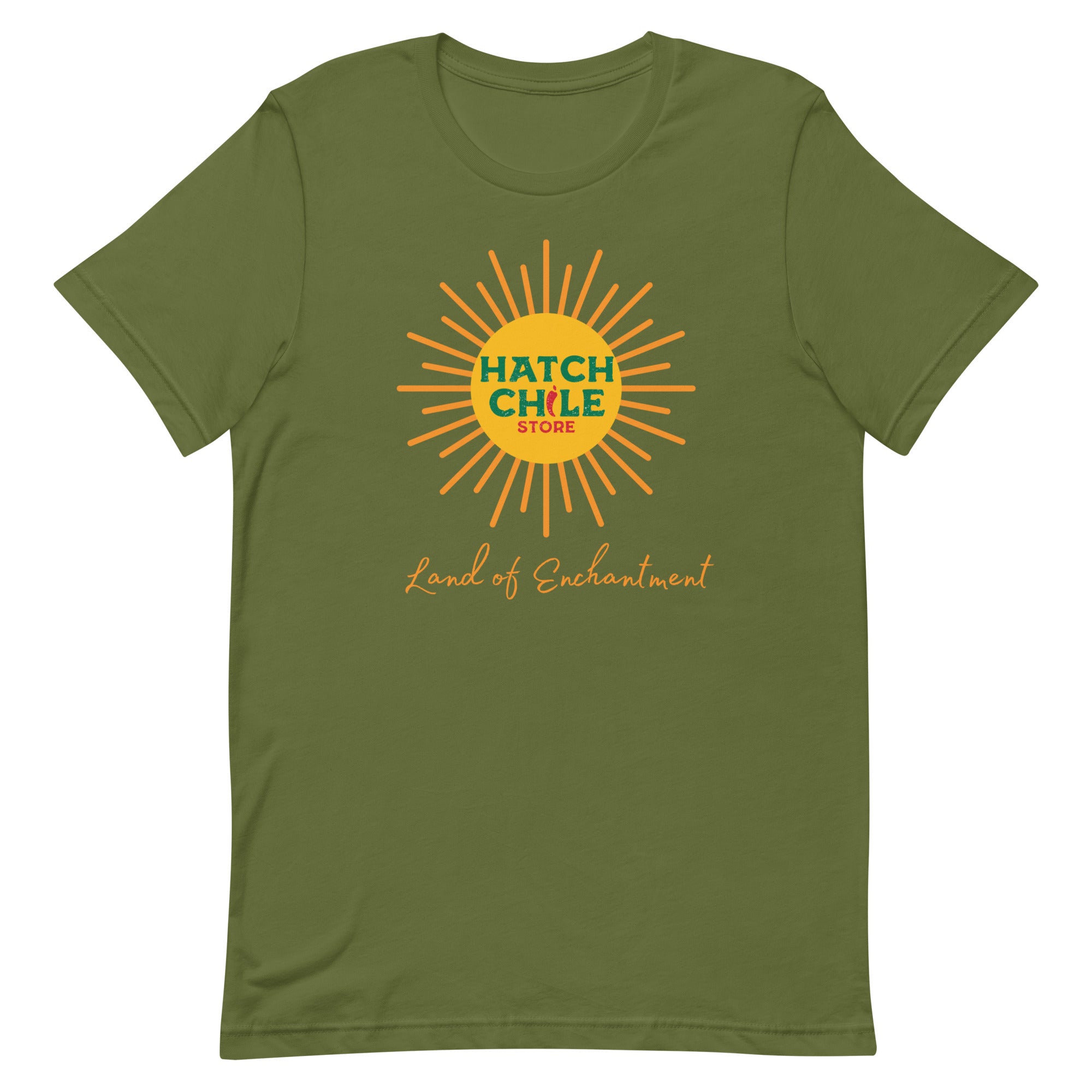 Green Land of Enchantment Shirt - Hatch Green Chile Store