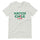 Hatch Chile Store Shirt — unisex t-shirt in silver, front view