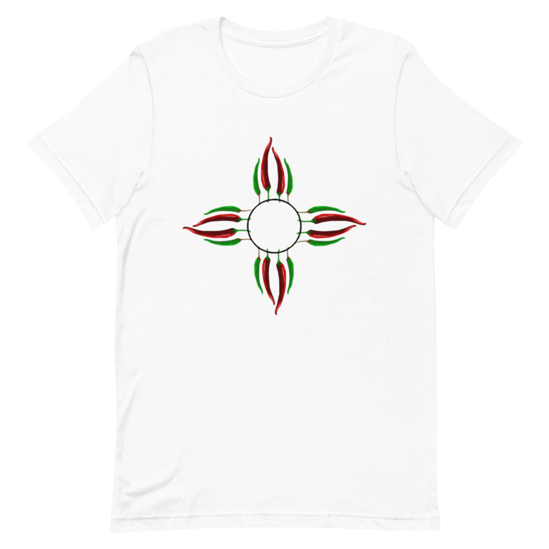 Chile Zia Shirt - White - Hatch Green Chile Store