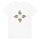 Chile Zia Shirt — unisex t-shirt in white, front view