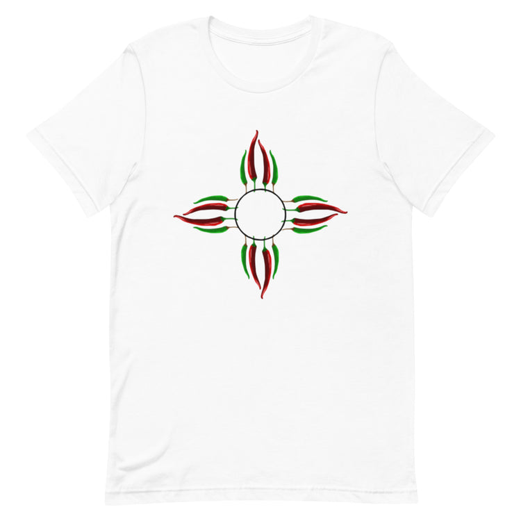 Chile Zia Shirt - White - Hatch Green Chile Store