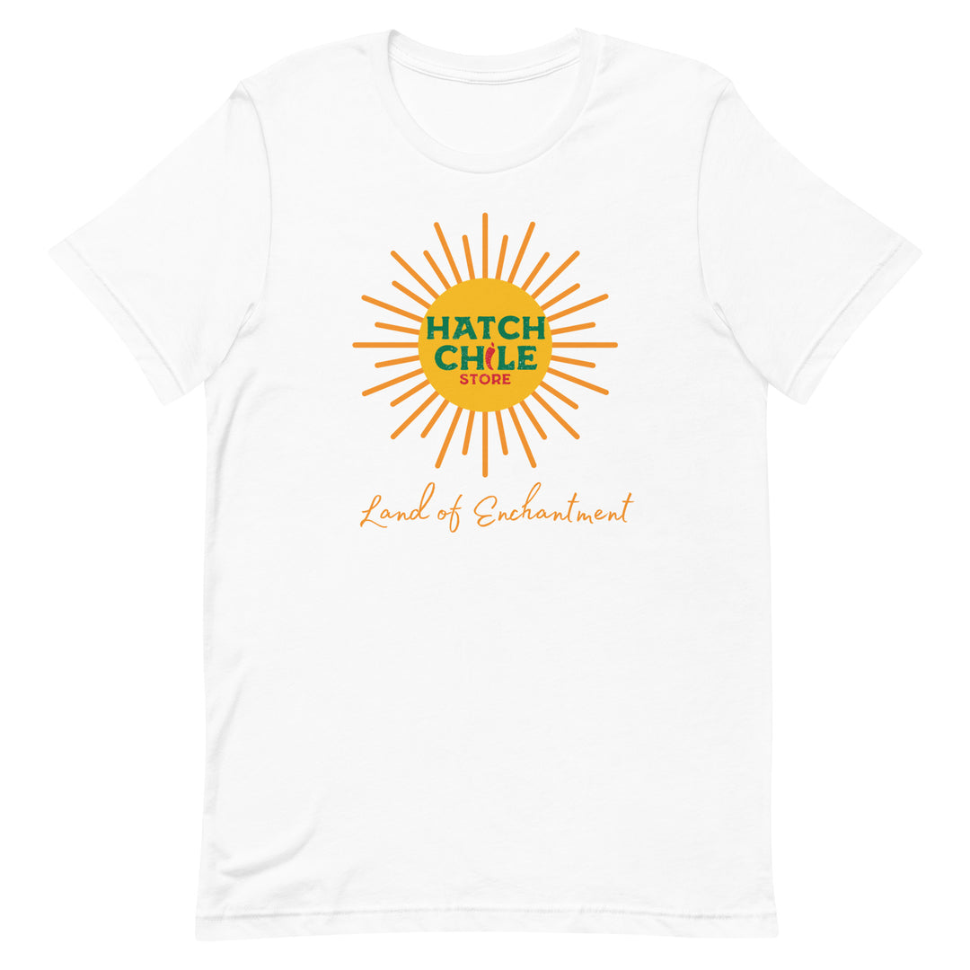 White Land of Enchantment Shirt - Hatch Green Chile Store