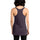 State Question Women's Tank — women's racerback tank top in vintage purple, back view