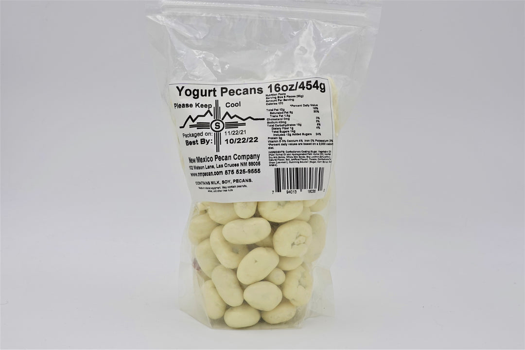 16 oz Yogurt Covered Pecans - Hatch Green Chile Store