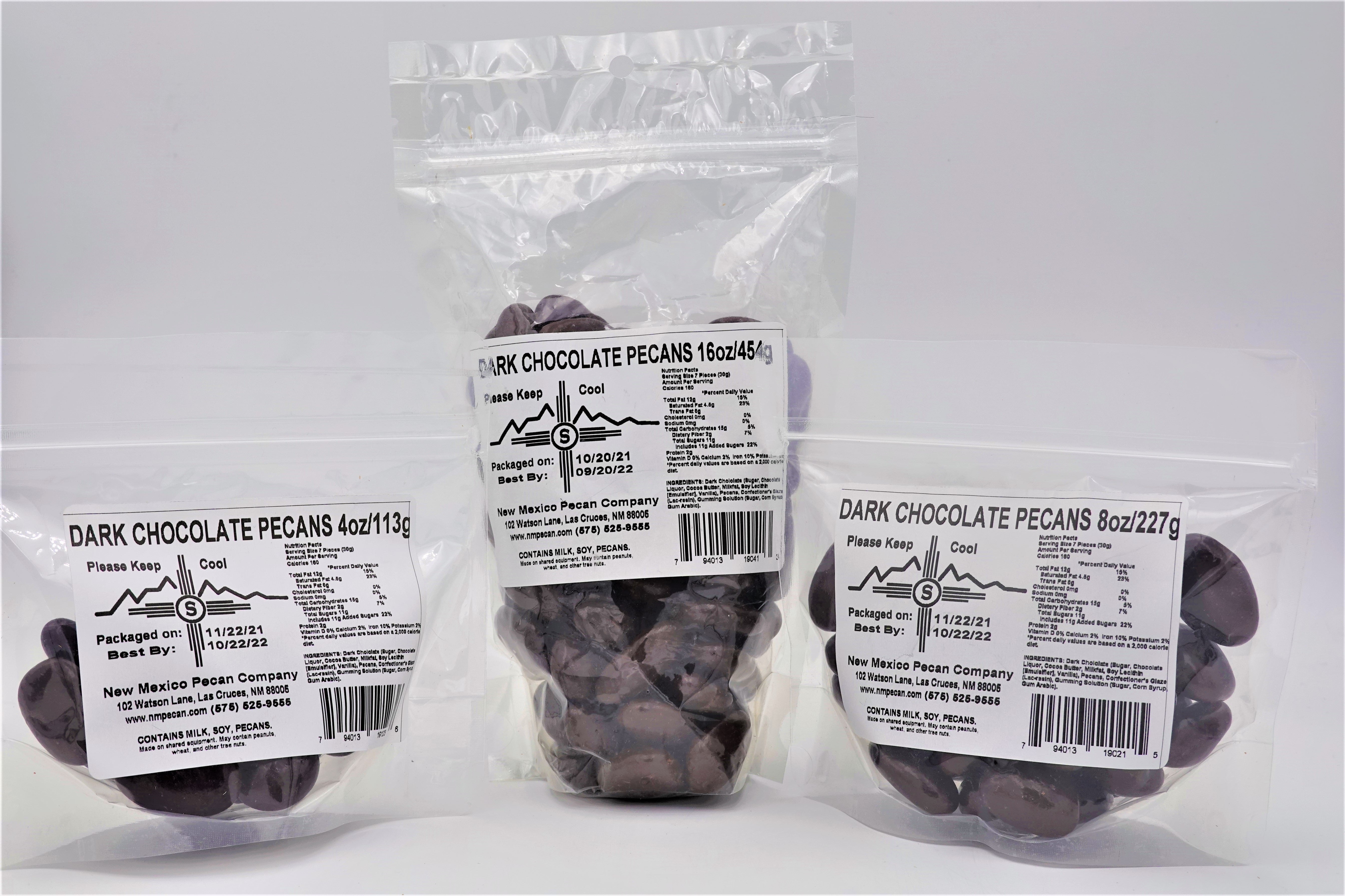 Dark Chocolate Covered Pecans - Hatch Green Chile Store