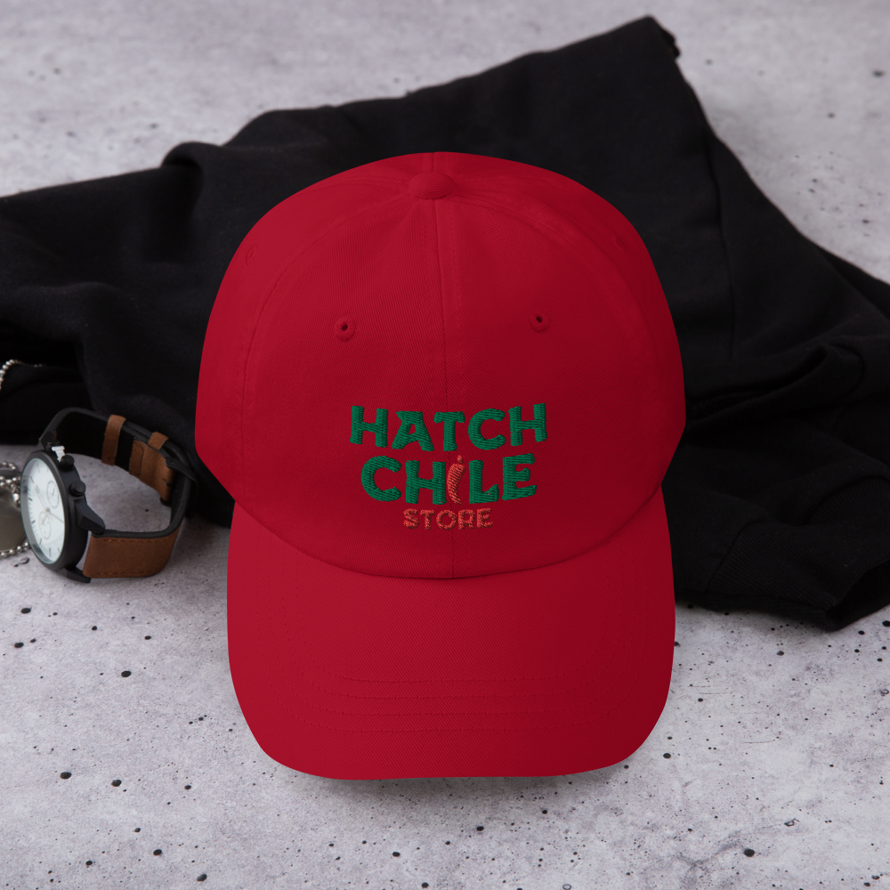 Red Hatch Chile Store Dad hat
