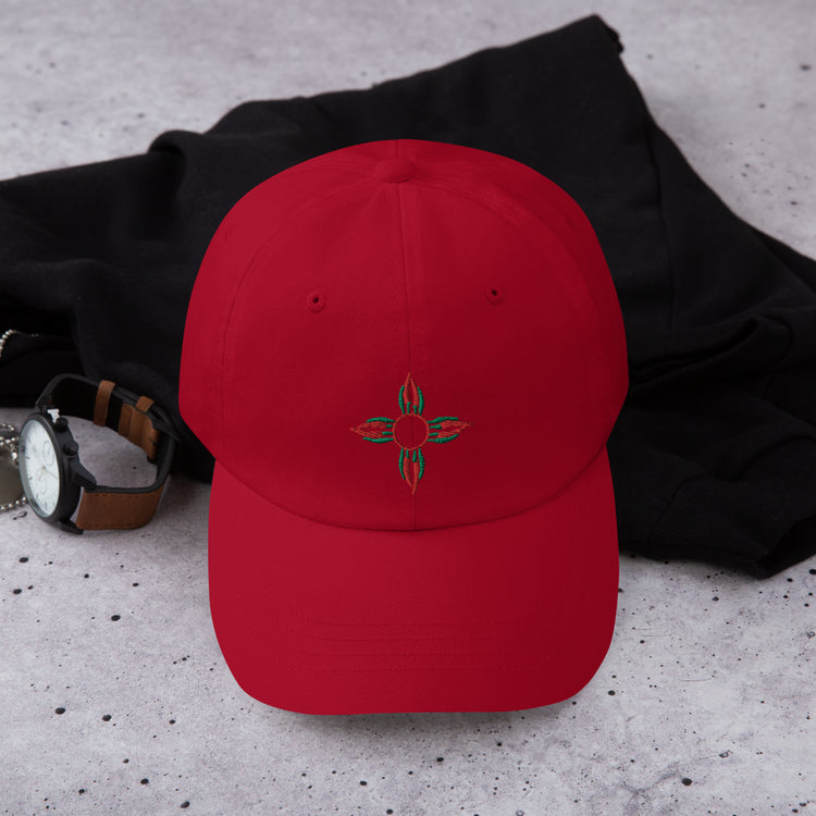 Chile Zia Dad Hat Red - Hatch Green Chile Store
