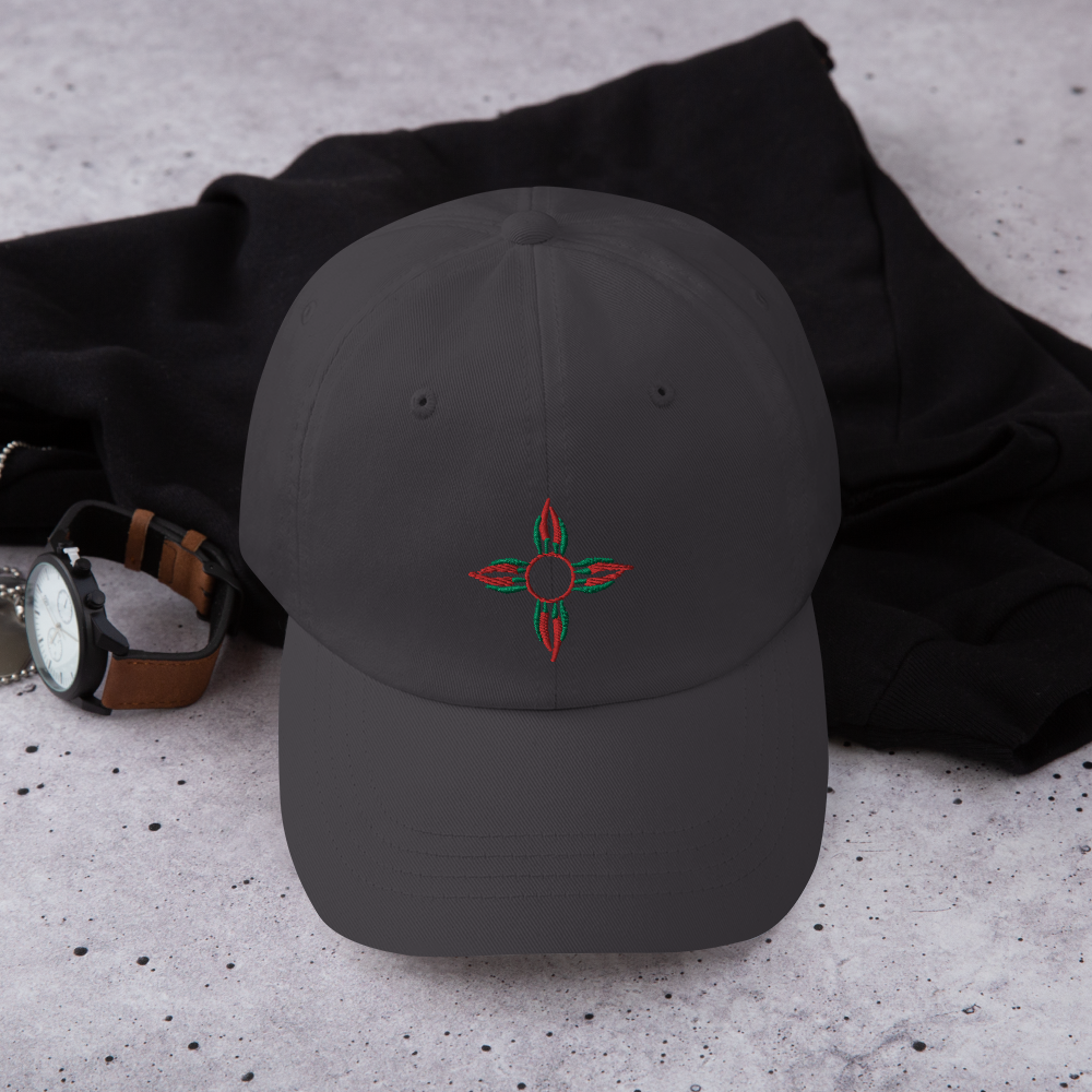 Chile Zia Dad Hat Black - Hatch Green Chile Store