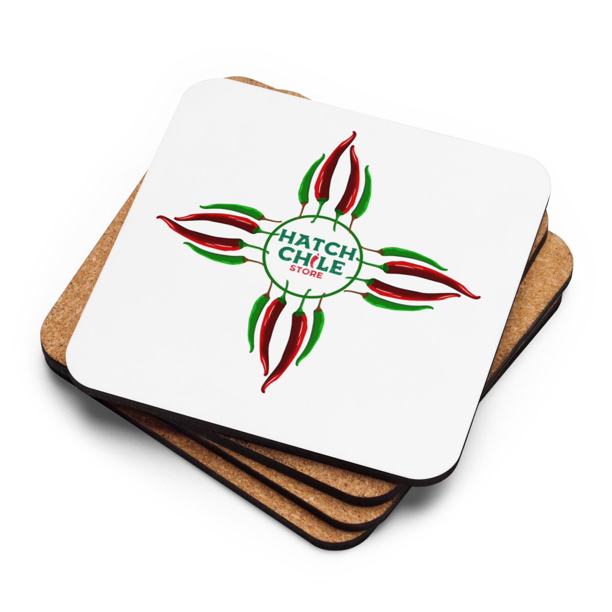 Chile Zia Coaster- Hatch Green Chile